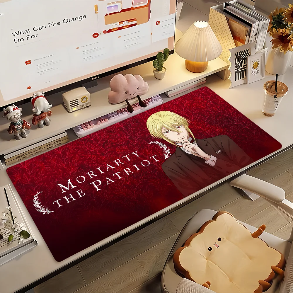 M-Moriarty Patriot William James Mouse Pad Non-slip Rubber Gamer Balance Computer Mat Decoracion Deskmat Laptop Office Large