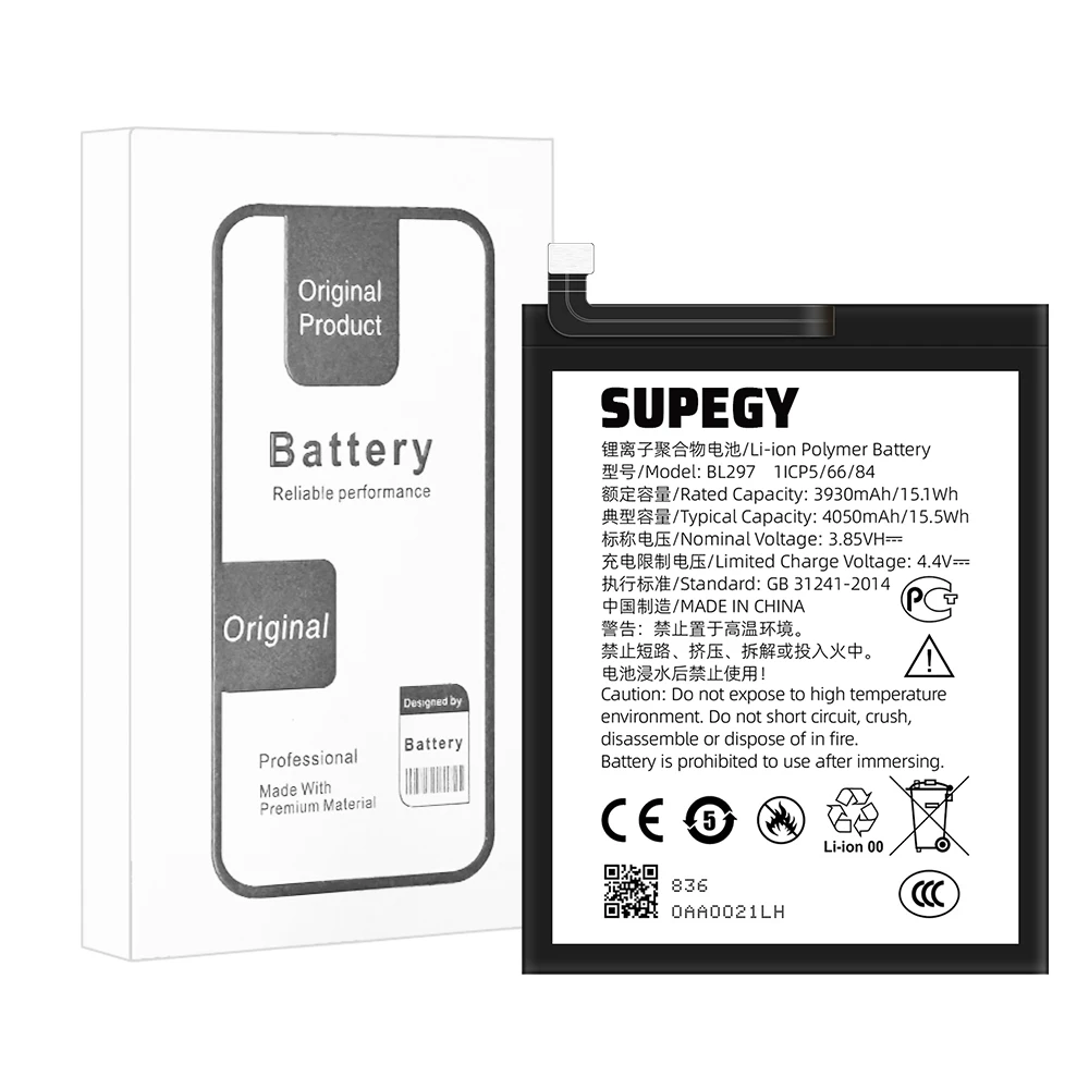 100% New Battery BL297 For lenovo  K5 Pro /Z6 LITE Battery + Free Tools