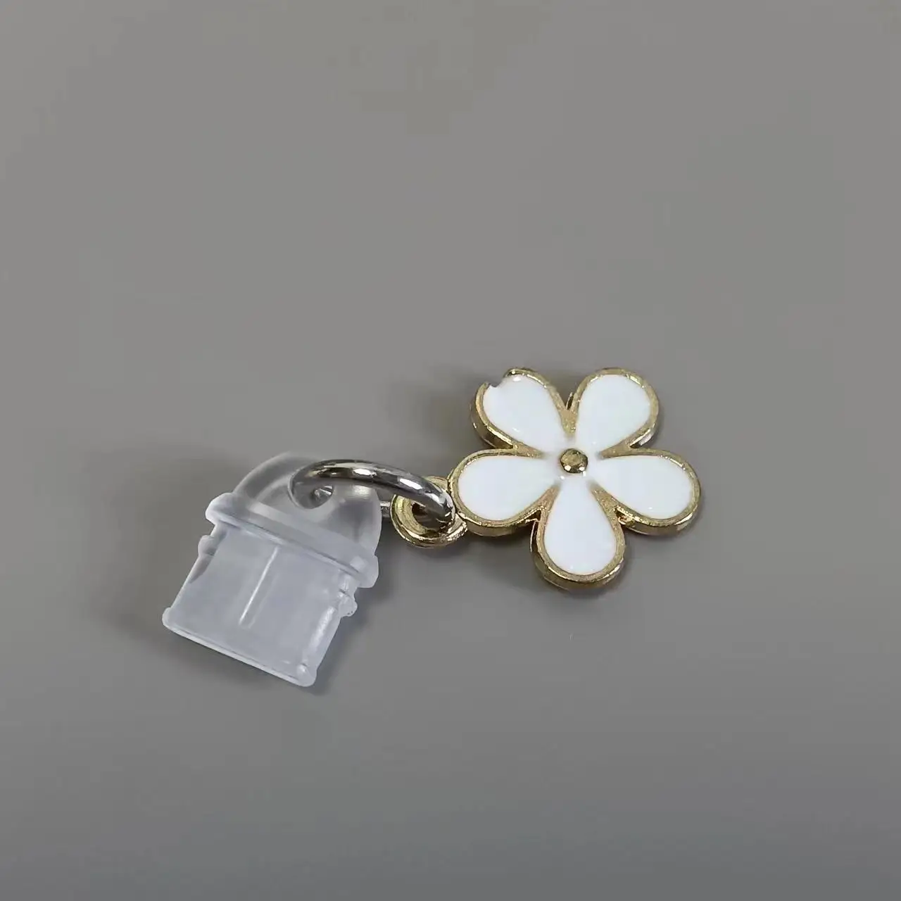 Bouchon anti-poussière de téléphone adapté à l'iphone pour Samsung, Interface type-c, cintre de décoration de téléphone, accessoires de téléphone