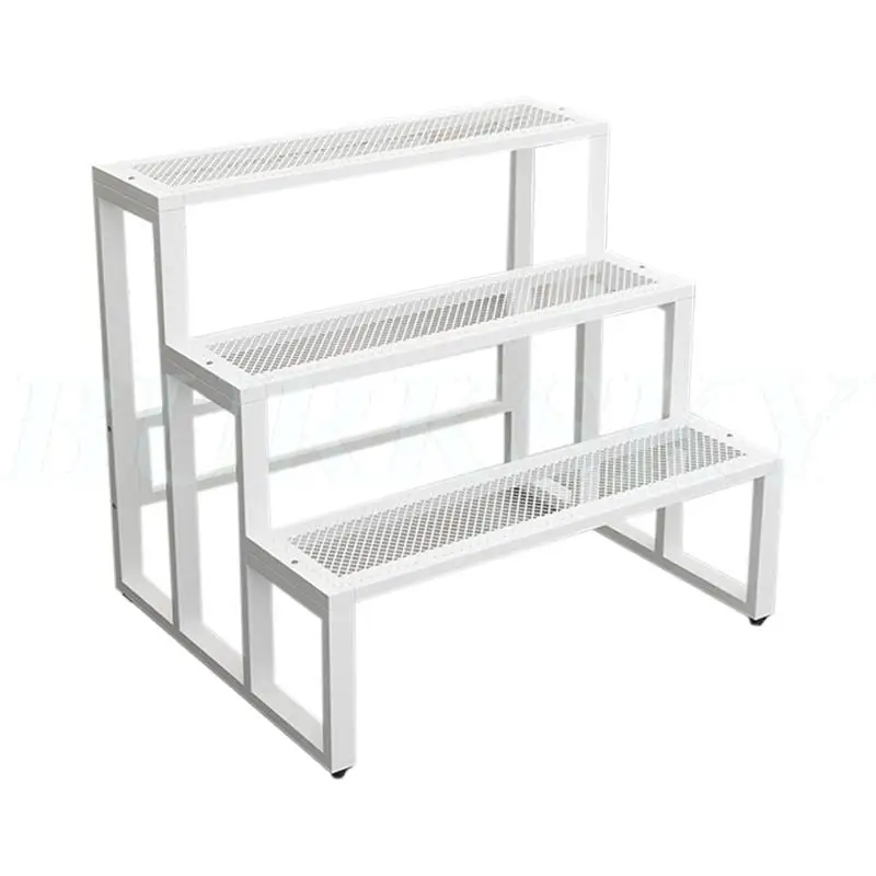 Flower Stand Plant Stand 2/3/4Tier Flower Shelf Planter Rack Storage Organizer Display Indoor Garden Balcony Floor-standing Rack