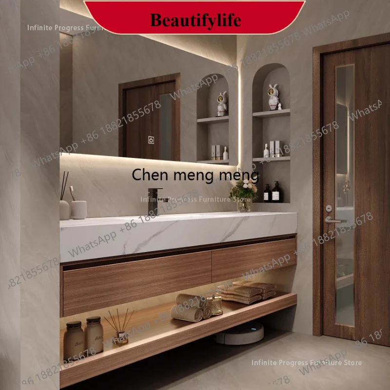 YL Multifunction Shower Bathroom Cabinets Shelf Narrow Ryobi Vanitys Bathroom Cabinets Smart ​​Plywood​​ Furniture Gabinetti