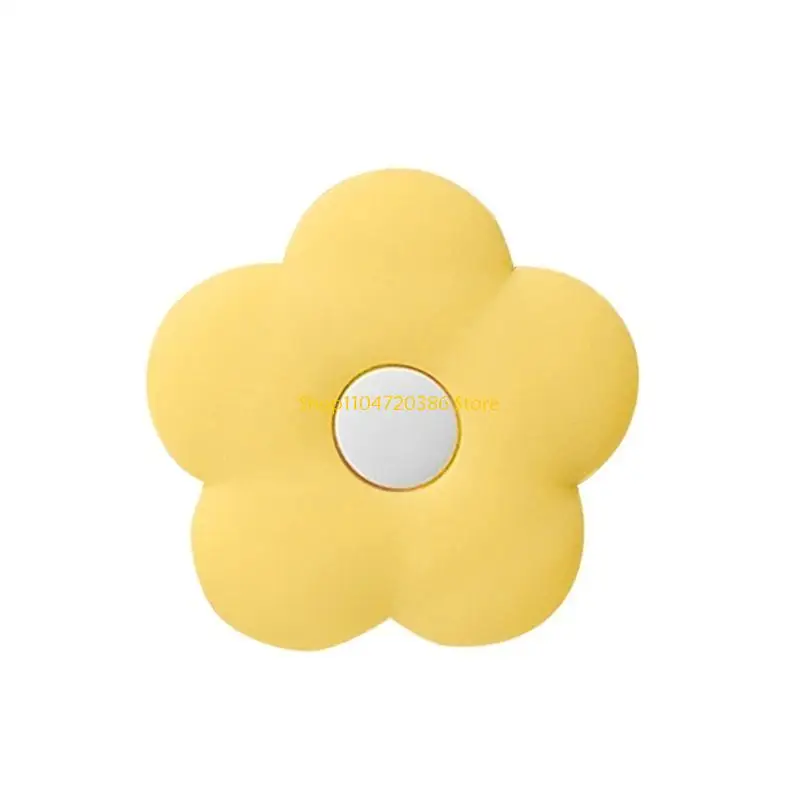 K0EA Simple Environmentally Friendly Silicone Small Flower Folding Lazy Mobile Stand