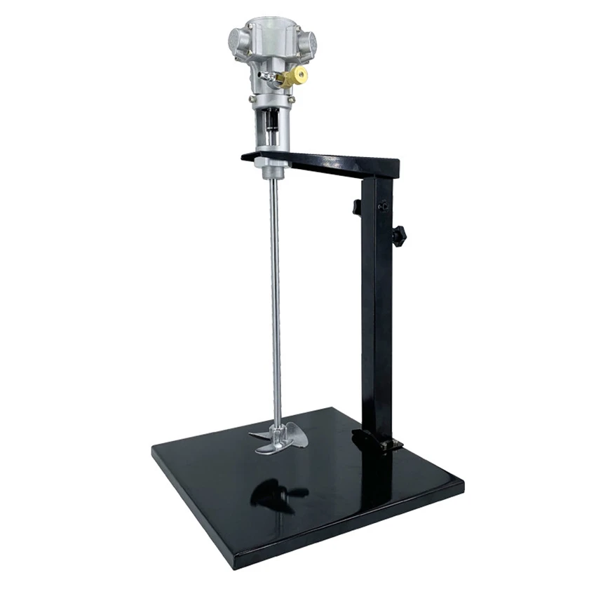 

20L Pneumatic Paint Mixer Stirrer Air Mixer Ink Mixing Machine Stainless Steel Impeller Lifting Hand-Held Coating Mixing Machine