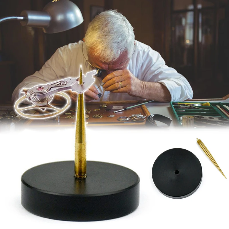 NO.7995 Watch Balance Holder Tool Bracket Balance Hair Spring Shaft Cleaning Holder Watch Repair Tool