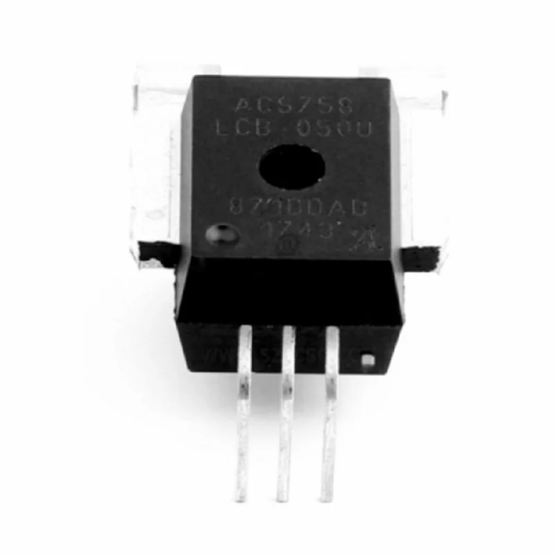 Sensors, ACS758LCB-050U-PFF-T Current Sensor 50A 1 Channel Hall Effect, Open Loop Unidirectional 5-CB Formed Leads, PFF