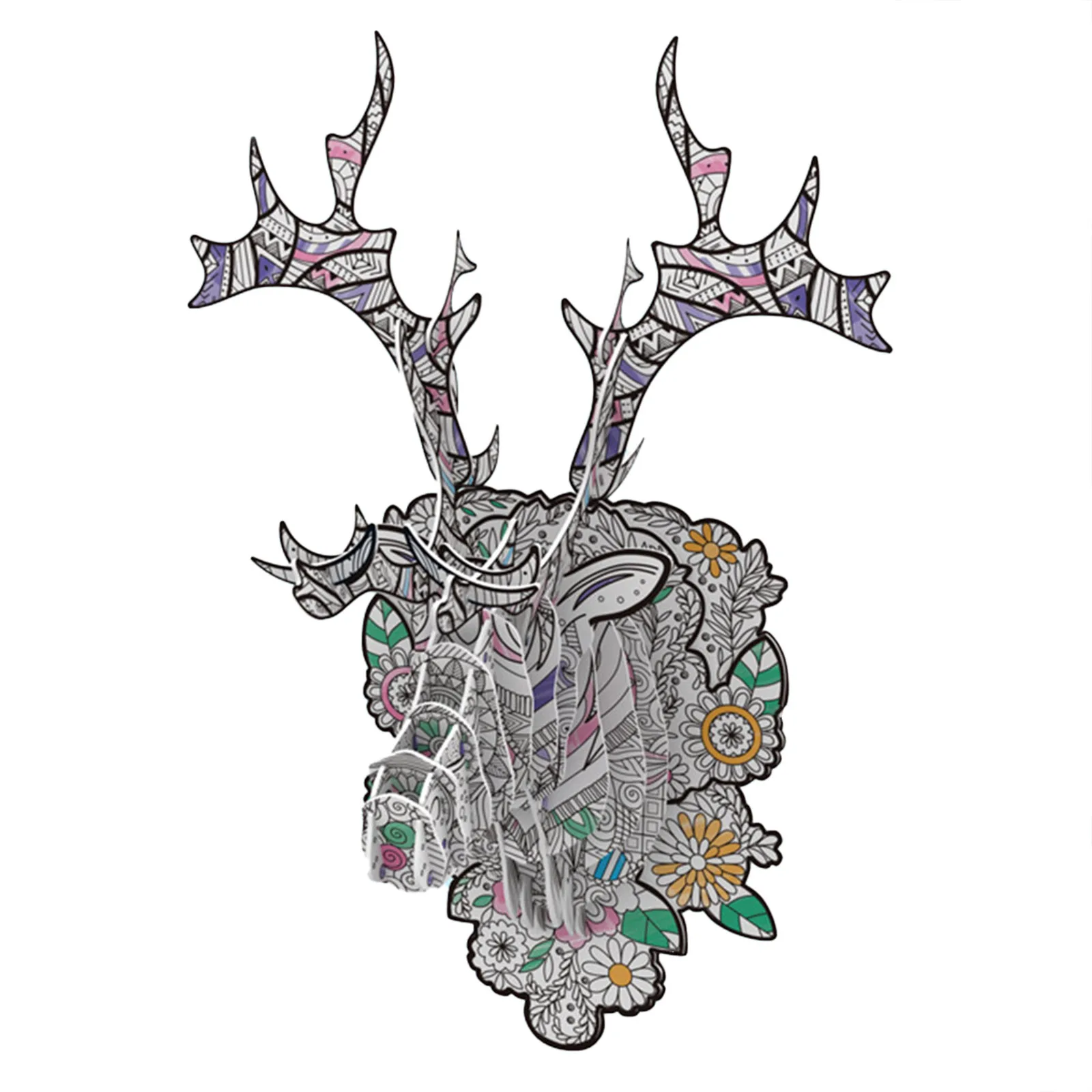 

3D-раскраска-головоломка, подвесные поделки, настенные украшения, развивающие игрушки-головоломки