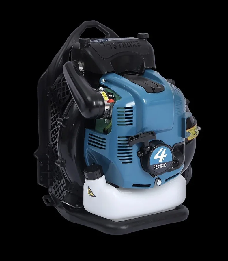 BBX9800 Gasoline Leaf Blower Wind Fire Extinguisher Backpack Air Blower Snow Blower High Power 75.6cc Garden Tool