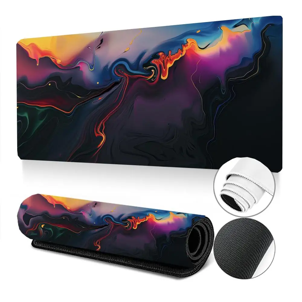 

Ambilight・Abstract colorsMouse Pad Oversized lock edge mouse pad for gaming computer keyboard and desk