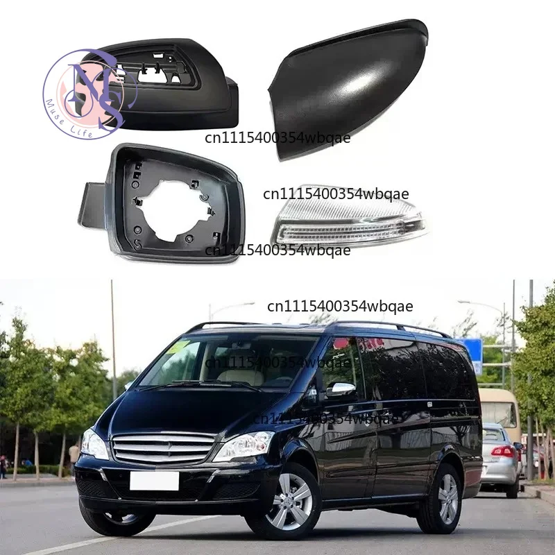 ZOCI-FOR-Heated Rear Mirror Glass Frame with Turn Signal Light, Replacement Parts