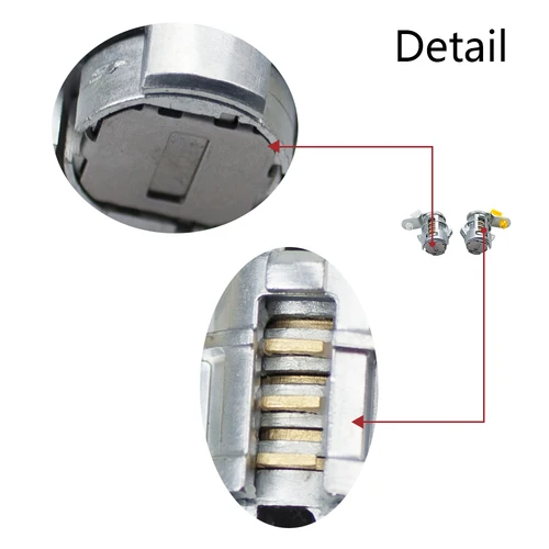 Imagen 2 del producto Cerradura de puerta con llave para Toyota 4runner 1989-1998 Toyota Pickup 1989-1995 Hilux, izquierda y derecha