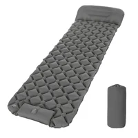 Colchoneta de Camping, colchón autoinflable, almohadilla inflada, cojín de aire para exteriores, cama, escalada, senderismo, almohadillas para dormir, bomba de aire integrada