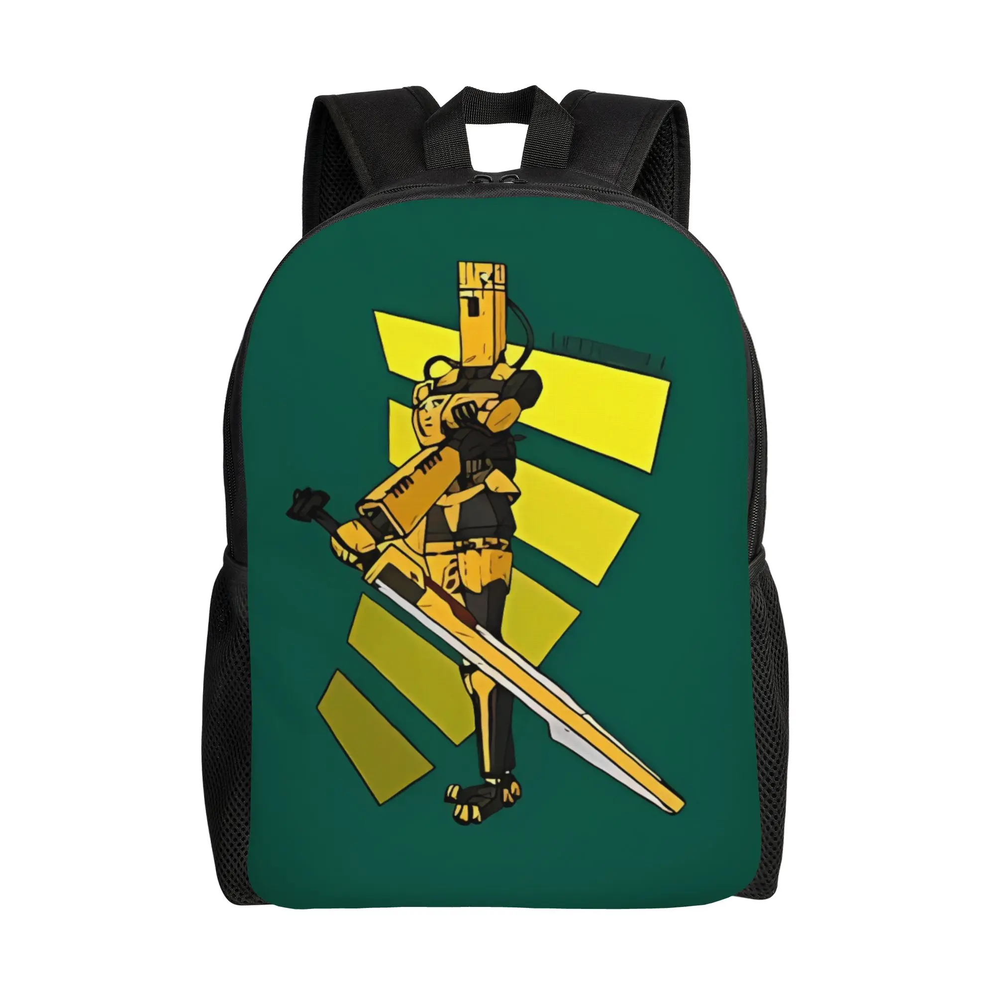 

Mecha Indie Game Ultrakill Backpack Students Daily mochila Large Capacity Laptop Bag Back To School Season