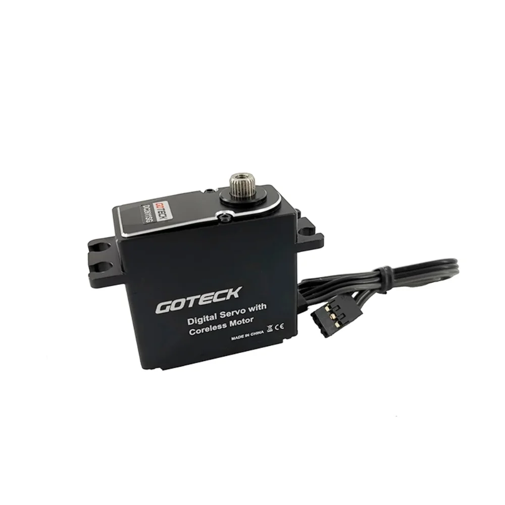 

Goteck DC2611SG RC standard digital hollow cup servo torque 20-25kg-cm for car model fixed wing aircraft helicopter robot