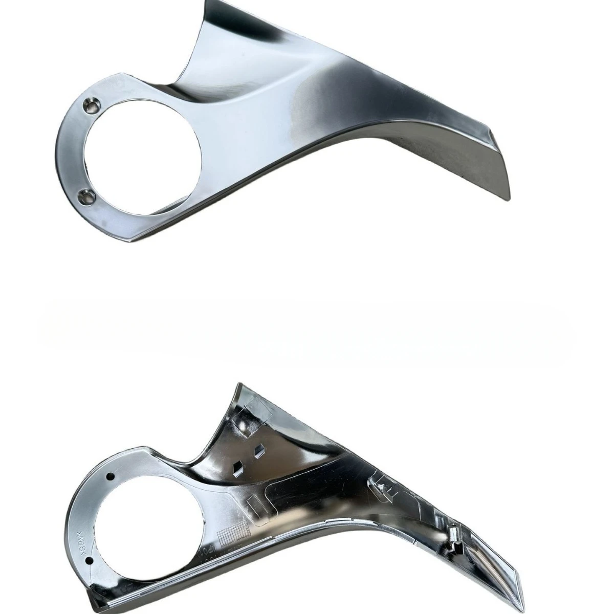 

2021.002 2021.001 for Tesla 2017-2020 Model 3 old reversing mirror support upper cover electroplated upper shell bracket