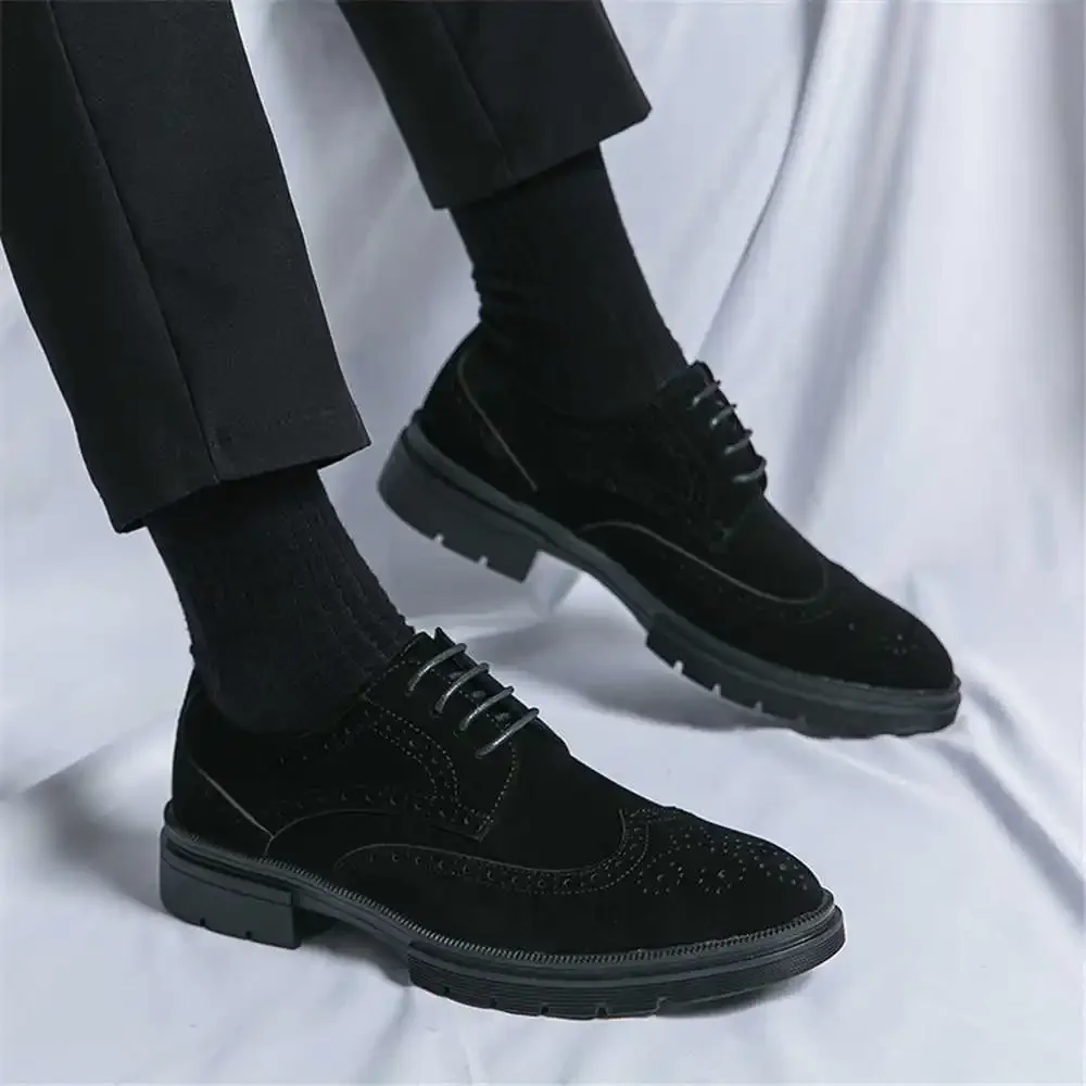 Elegância número 41 homens trnis casual clássico sapatos de golfe preto branco tênis esporte sepatu loofers marca luxo shooes