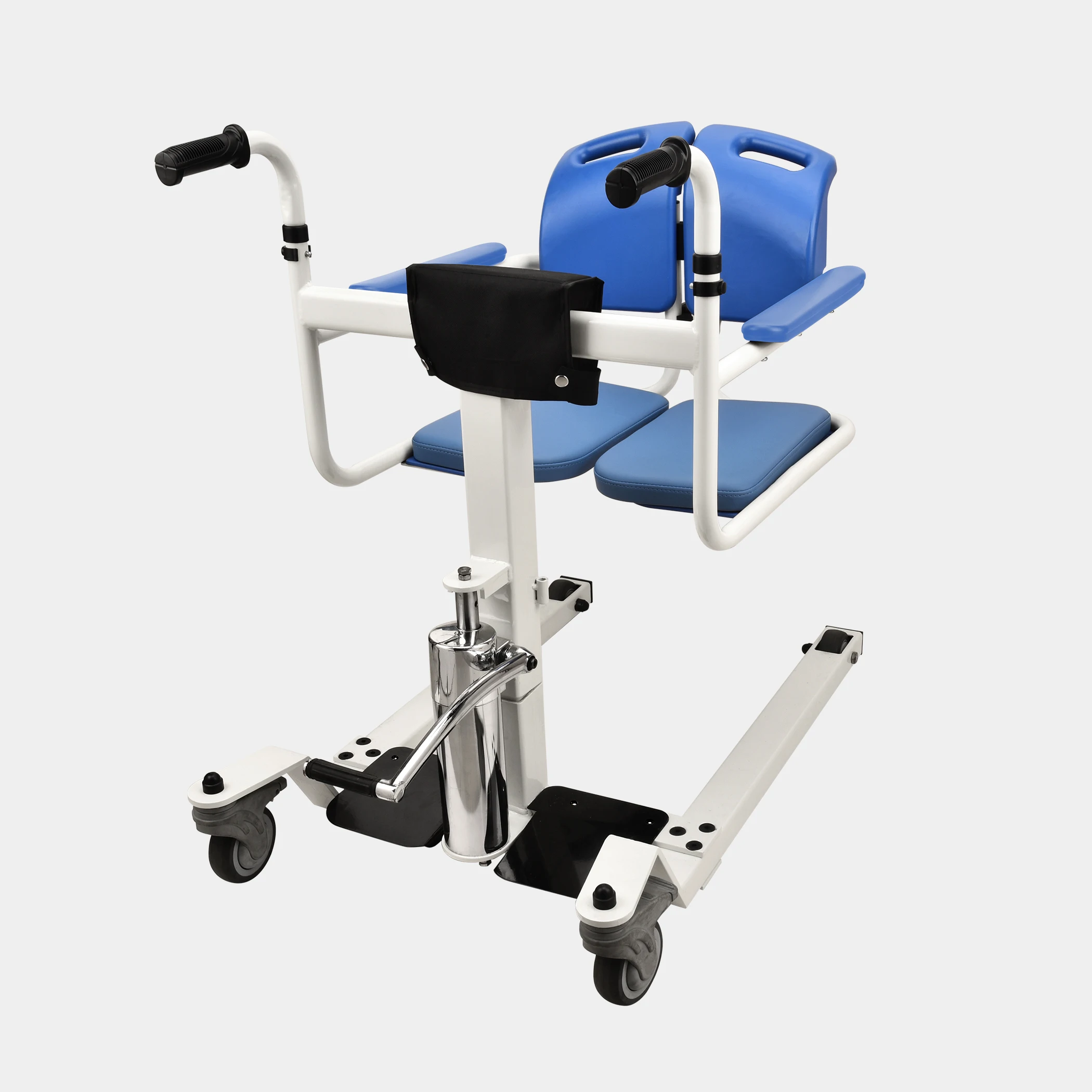 Hot Sale Wheelchair Toilet Commode Chair Electric Patient Lifting Transfer Chair for Elderly and Disabled