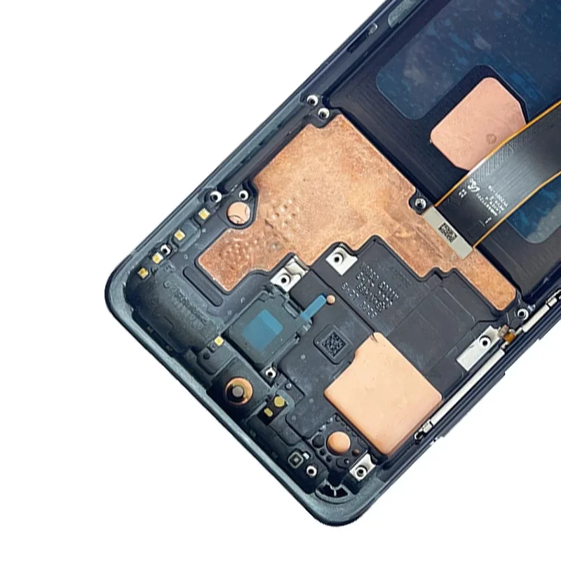 شاشة AMOLED مقاس 6.9 بوصة تعمل باللمس مع إطار لهاتف Samsung S20 Ultra 5G SM-G988B/DS G988F شاشة LCD تعمل باللمس