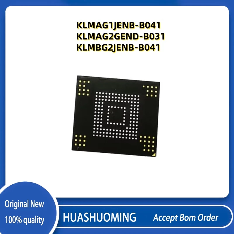 10Pcs/Lot New  KLMAG2GEND-B031 16G  KLMAG2GEND  KLMAG1JENB-B041  KLMAG1JENB B041 KLMA  KLMBG2JENB-B041 32GB KLMBG2JENB KLMB BGA