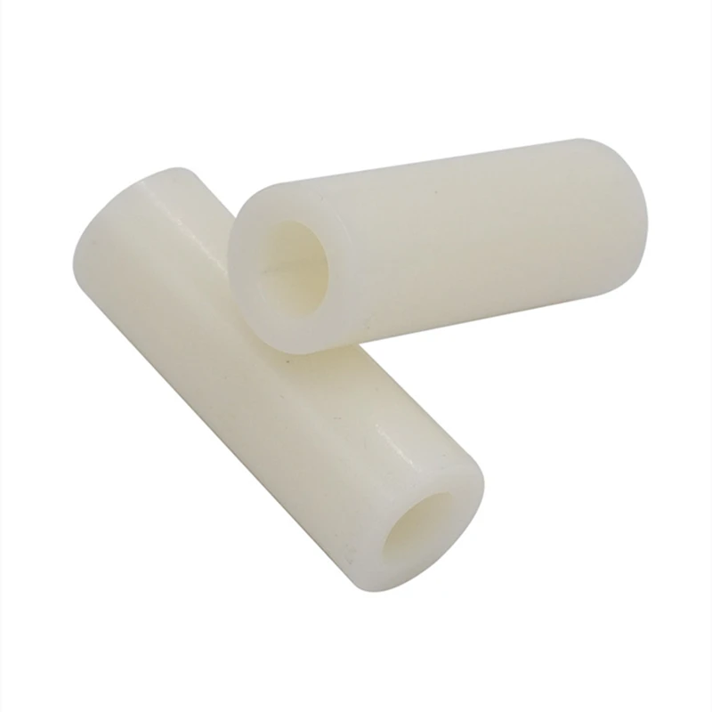 100pcs/lot ABS Round Standoff Spacer PCB board spacer OD(7MM) X ID(3.2mm)*L M3*L(L=1/2/3/4/5/6/7/8/10mm )