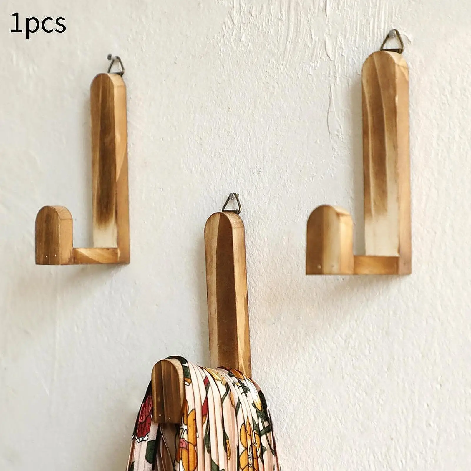 

Wall Hook Storage Hanger Hanging Closet Backpack Wall Hooks Wooden Coat Hook