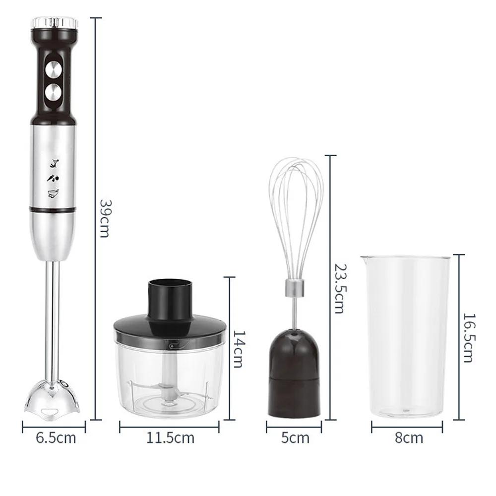 خلاط يدوي كهربائي 1000 وات صانع أغذية الأطفال 25 تروس متغيرة السرعة خلاط كهربائي محمول باليد لطحن اللحوم
