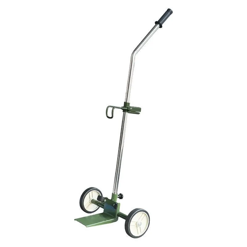

Heavy-Duty Two Wheeled Plant Pot Trolley - Household Garden Horticultural Mover