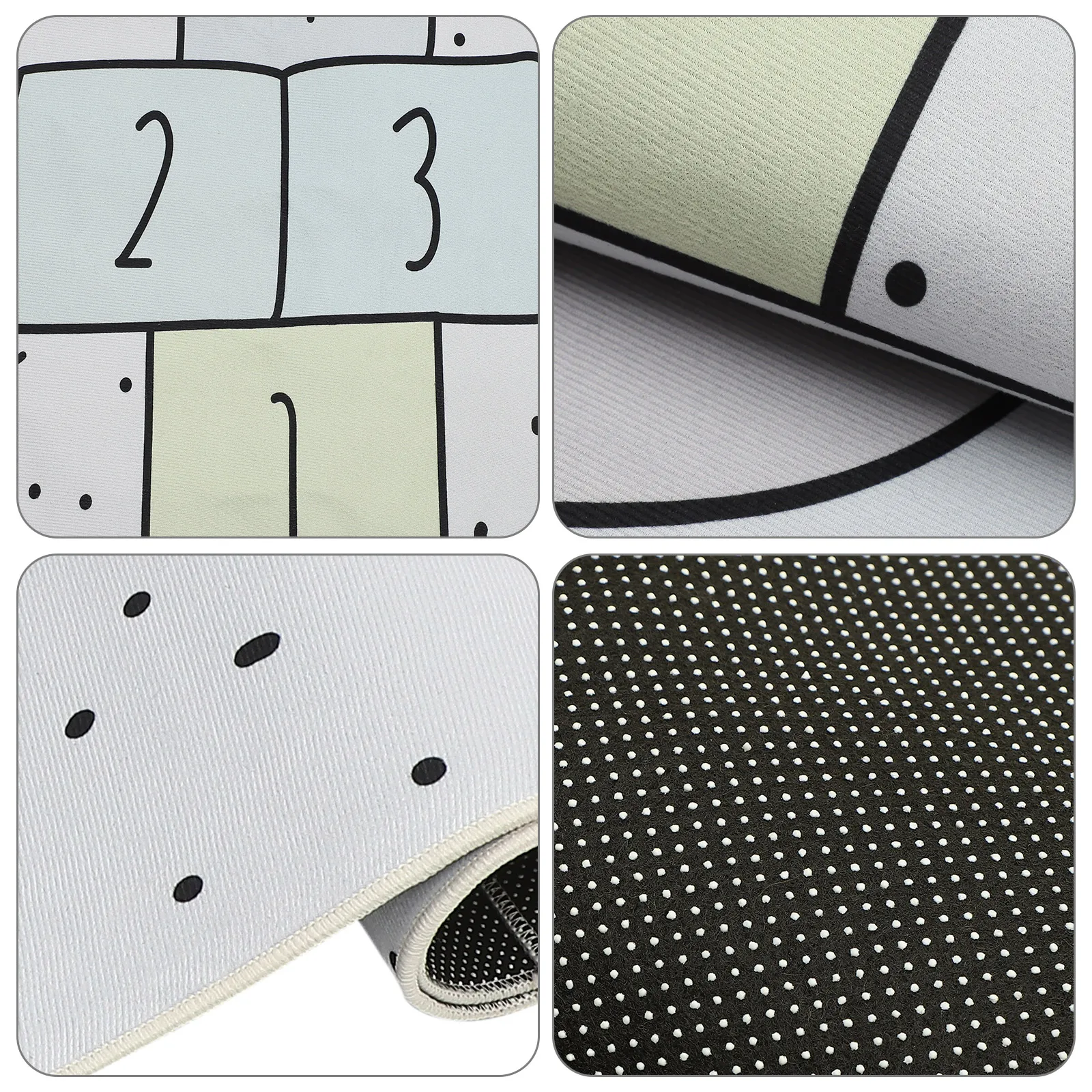 

1pc Stylish Gaming for Kids Premium Floor Children's Room Bedroom Living Room Checkers Game Mat Toddler Crawl Rug Party