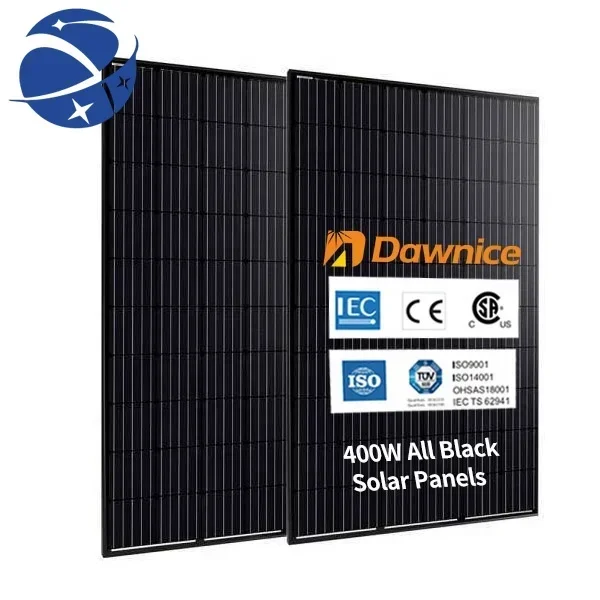 yyhc Dawnice All Black Solar panels 400 410 watt plug and play paneles solares 540 550 watts pv module