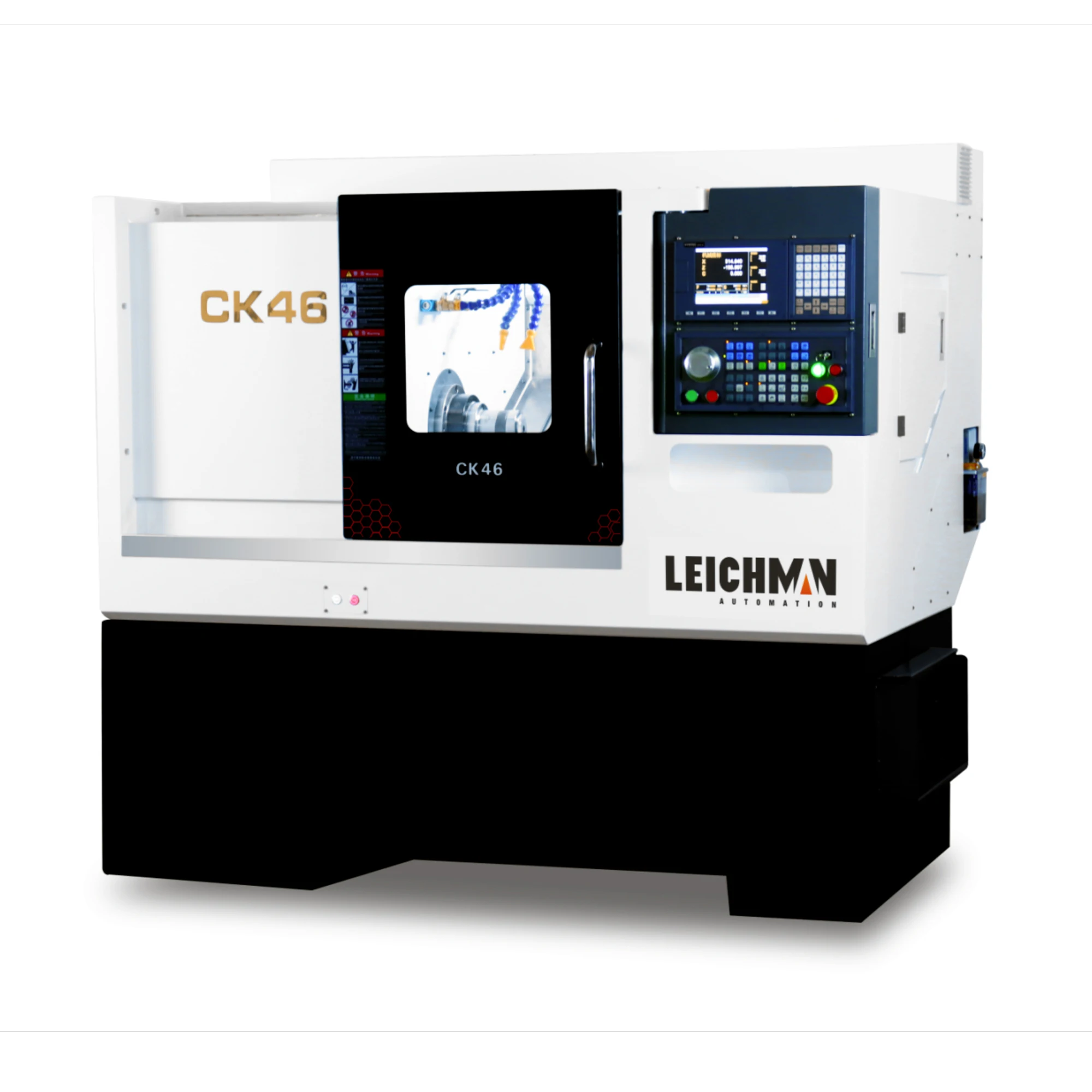 Fully Automatic CK46 Metal Gang Type Cnc Lathe Hine With Good Quality