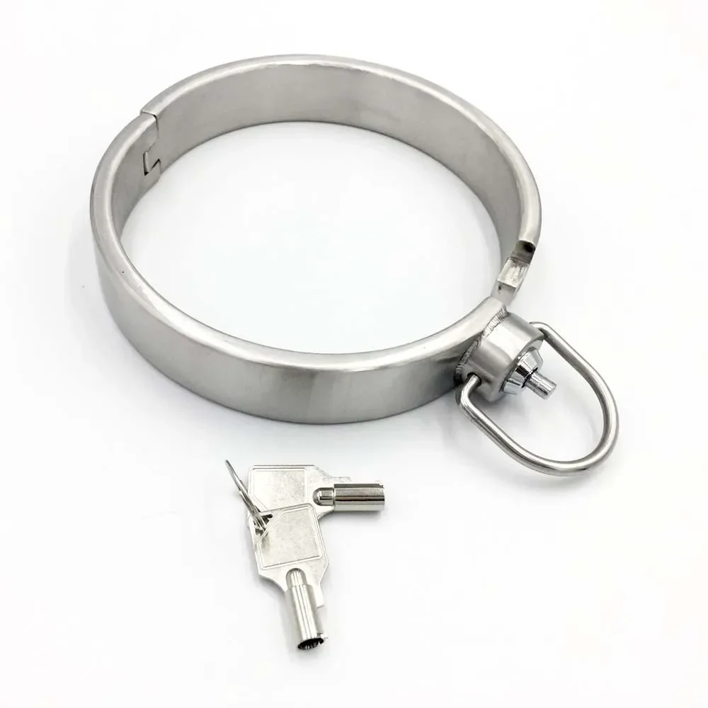 New Male Chastity Belt Neck Collar Lock Pants Cbt BDSM Bondage Penis Cage Stainless Steel Chastity Device Adult Sex Toys for Men