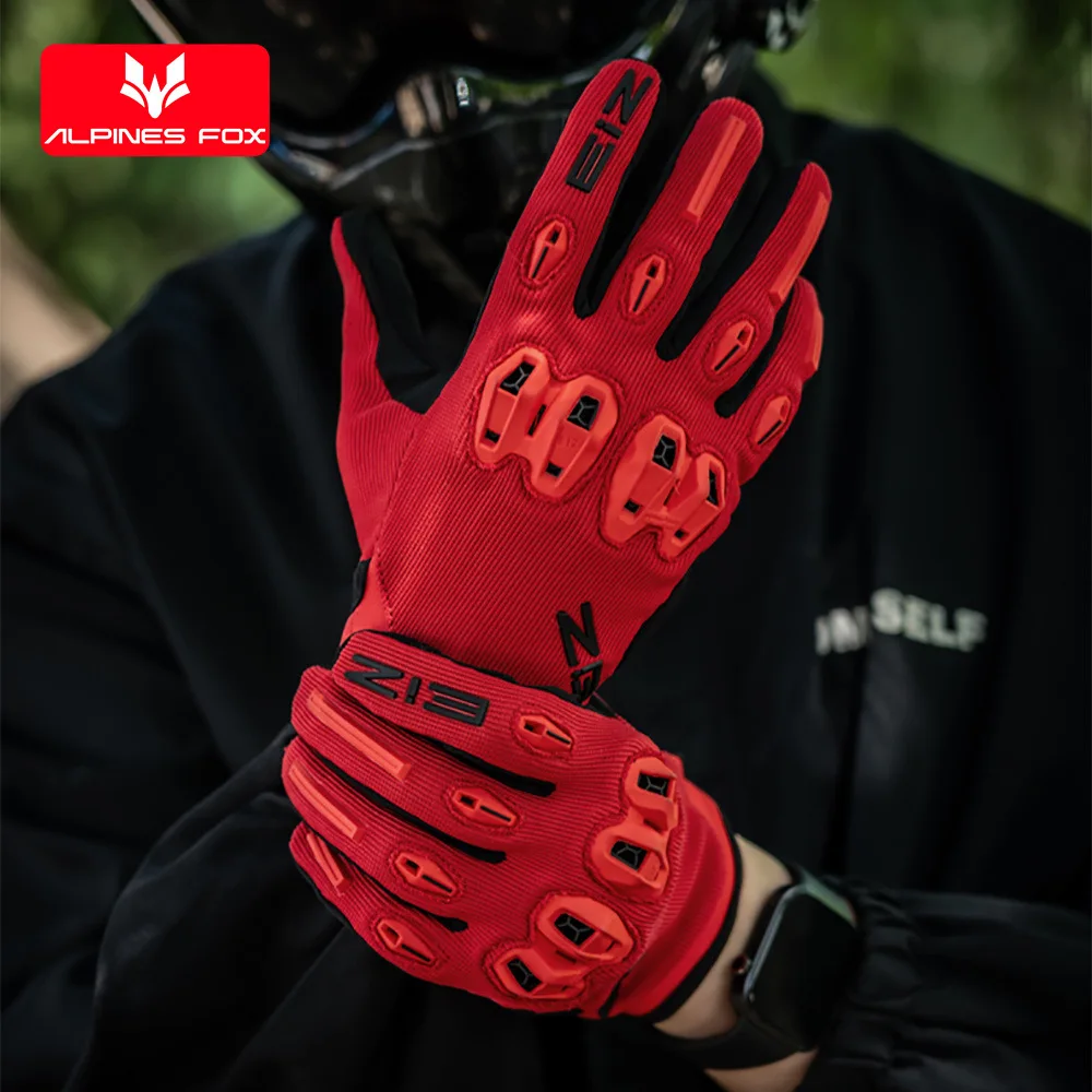 EIZ Motorcycle Gloves Men Women Motocross Riding Gloves Breathable Touchscreen Full Finger Summer Dirt Bike Gear