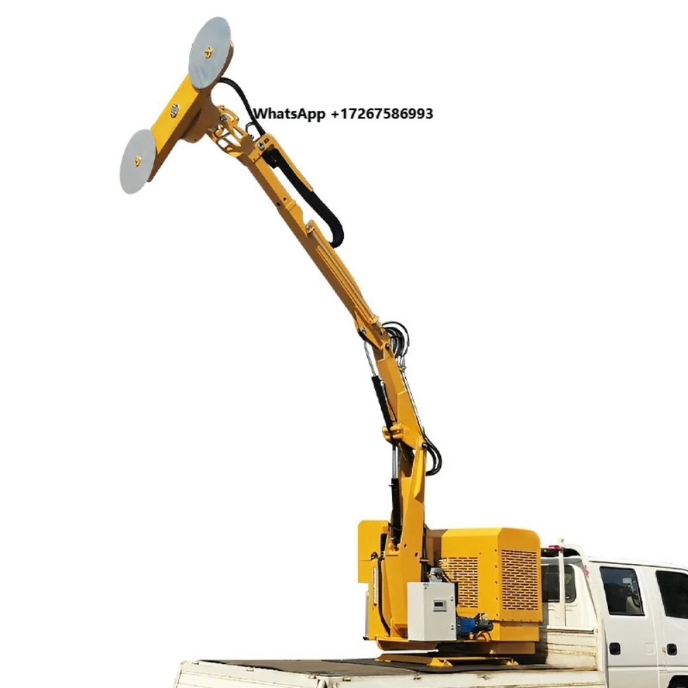 Vehicle Mounted Multifunctional Hedge Trimmer On-board Tree Pruning Machinery Folding Arm Aerial Grass Pruner