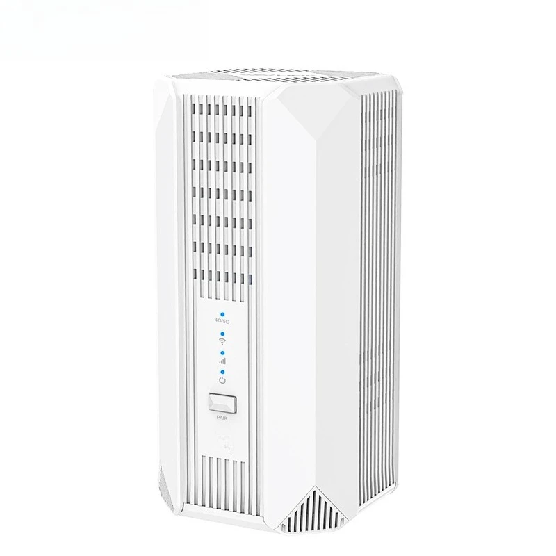 

5G NR CPE Dual Band Wi-Fi 6 Mesh Gigabit Router with Nano SIM Slot