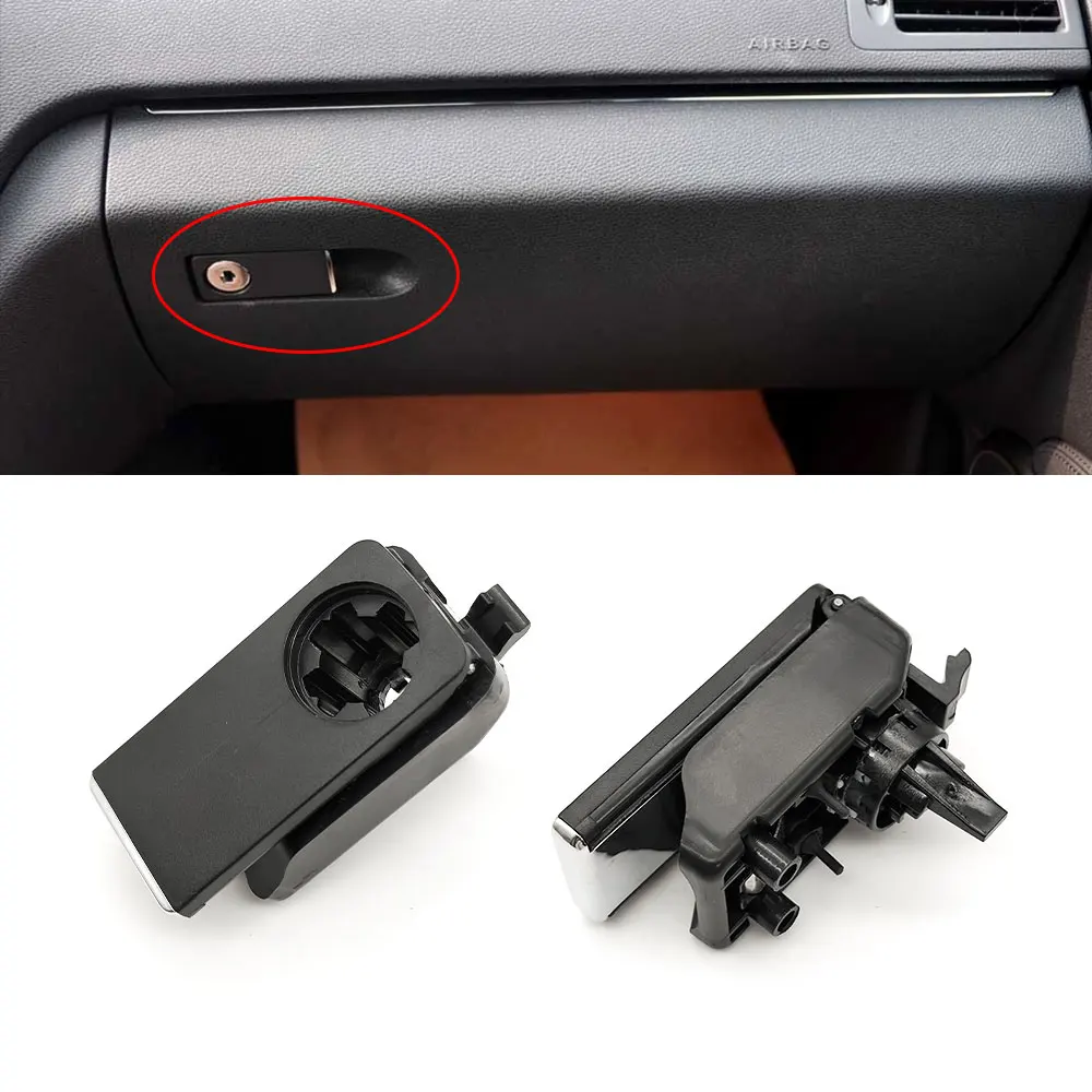 For Mercedes W204 W212 X204 W207 Car Glove Box Handle Cover Lid Lock Toolbox Glove Boxes Cover Switch For Benz C E GLK Class
