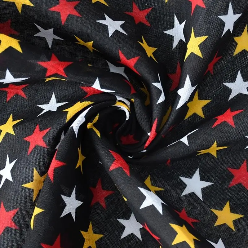 E56A Retro Polkas Dot Headscarf for Hiphop Enthusiasts Large Bandana Square Scarf Cycling Headwrap Face Mask Headband