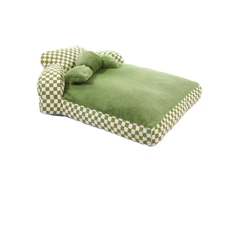 

Ортопедическая кровать размера L для собак и кошек, 4 шт., роскошная удобная кровать для домашних животных с полной поддержкой