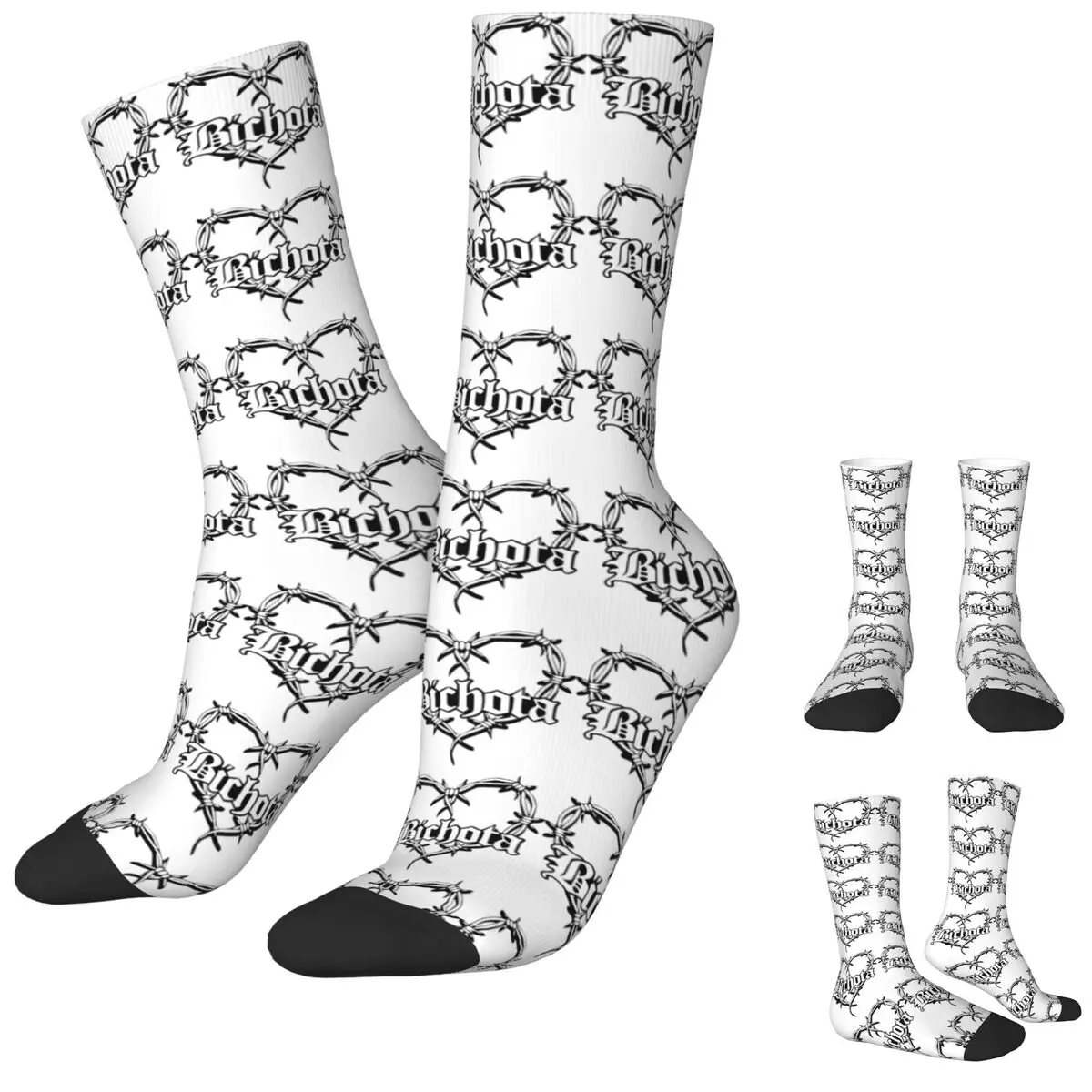 Bichota Karol G Socks Trendy Stockings Men High Quality Skateboard Socks Spring Graphic Anti Bacterial Socks