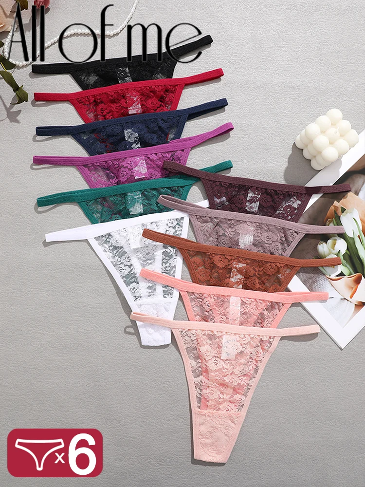 

6 шт./компл., женское нижнее белье, кружевные трусики, нижнее белье с цветочным принтом, женские трусики, сексуальные стринги, женские трусики, перспективное нижнее белье