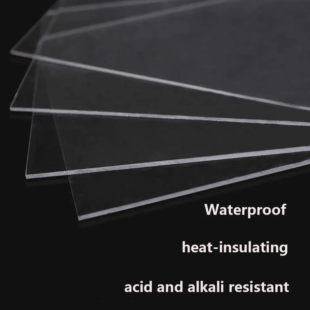 لوحة كمبيوتر عالية الشفافية، لوح بلاستيكي صلب مقاوم للحرارة مع سمك 2 مم 3 مم 4 مم 5 مم 6 مم 8 مم 10 مم 12 مم 15 مم 20 مم