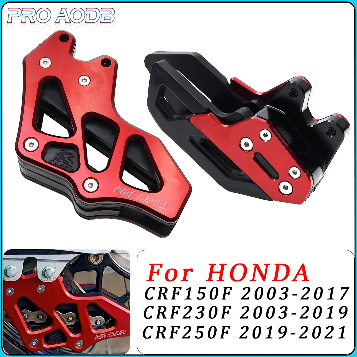 

Motorcycle CNC Chain fairlead Guide Protector For Honda CRF 150F 230F 250F CRF150F 2003-2017 CRF230F 2003-2019 CRF250F 2019-2021