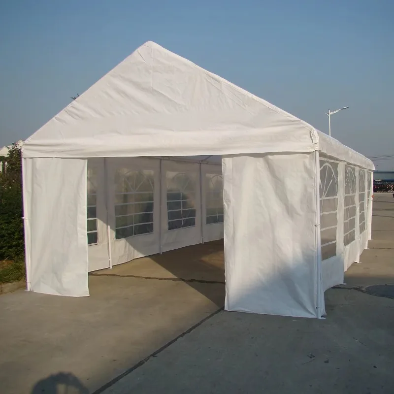 Complete Wedding Tent Package Outdoor Ceremony Reception Furniture Floral Decorative Lighting for 100 Guests