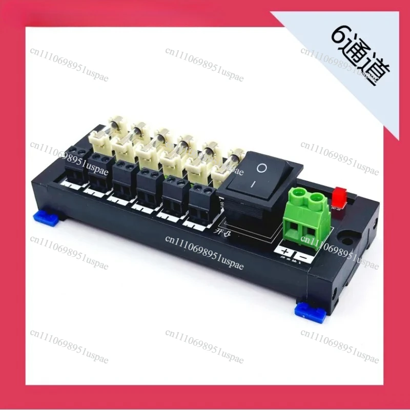 4-16 Channel DC DC Fuse Distribution Module Monitoring Switch Power Box Split Output Expansion Board