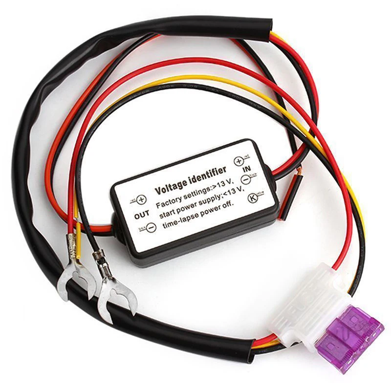 1Pc Auto Car LED Daytime Running Light DRL Controller Auto Relay Harness Delay ON/OFF 12V Car Accessories Dimmer