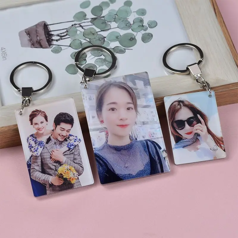 パーソナライズされたカスタムキーホルダー写真お母さんお父さん赤ちゃん子供愛好家両親カスタムデザインの写真ギフト家族記念日ギフト