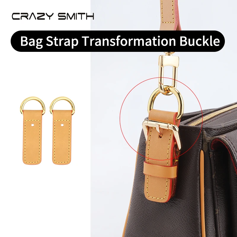 CRAZYSMITH Bag Strap Transformation for LV Viva Cite Handbag Strap Buckle, Leather Protection Anti-wear Buckle Bag Accessories