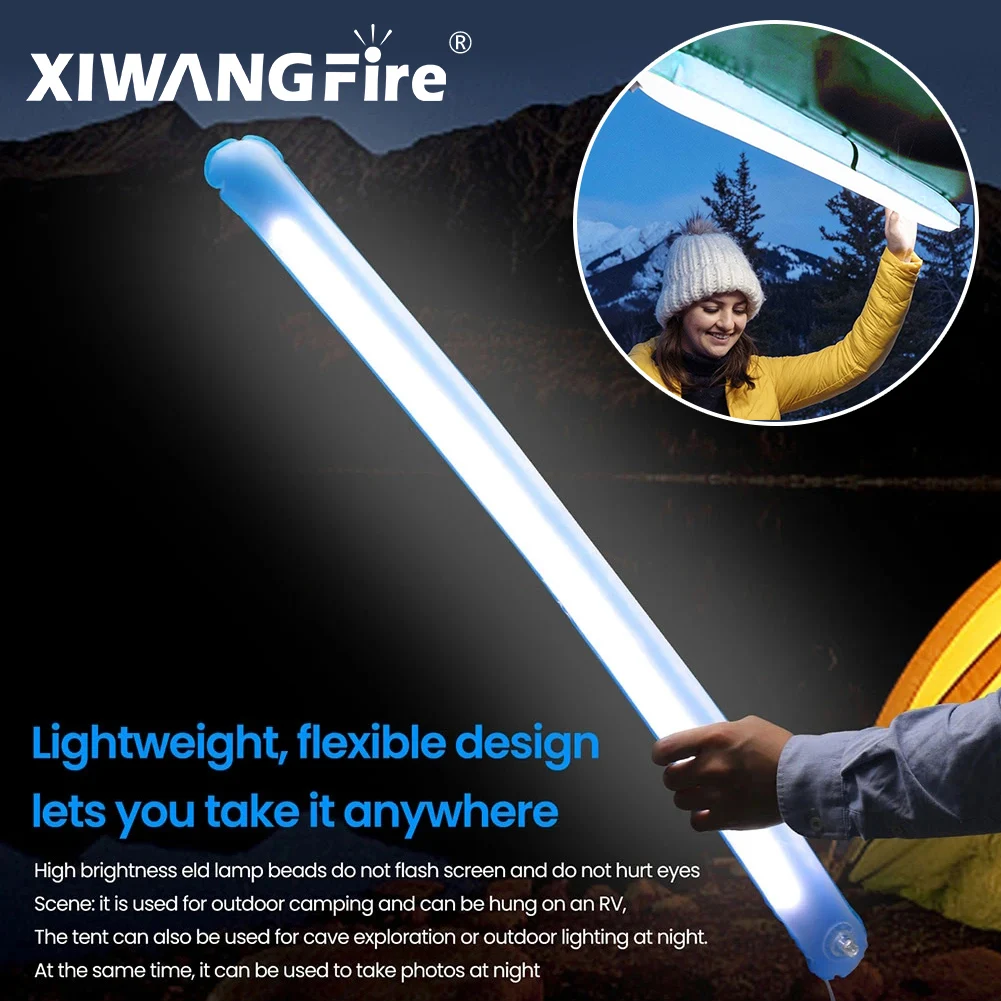 

New Tent Light Portable Camping Light USB Interface Outdoor Camping Light Folding Inflatable Light