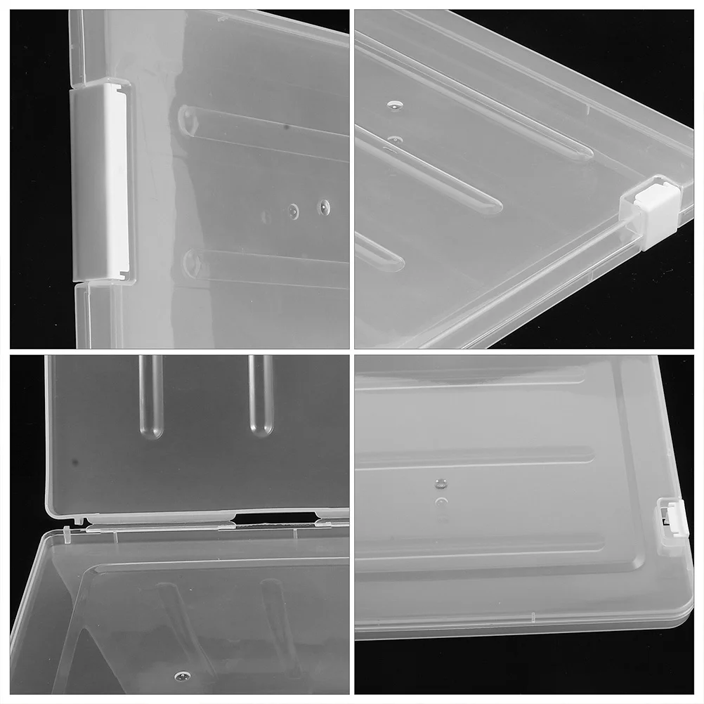 

Art Storage Box Large Capacity Press On Nail Organizer False Nail Display Holder Portable Lightweight Case For Manicure