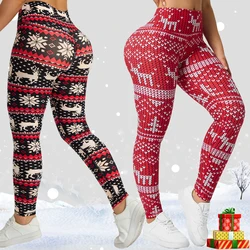 2024 regali di natale Leggings da palestra Leggings da Fitness elasticizzati a vita alta da donna in esecuzione bellissimi pantaloni alla moda