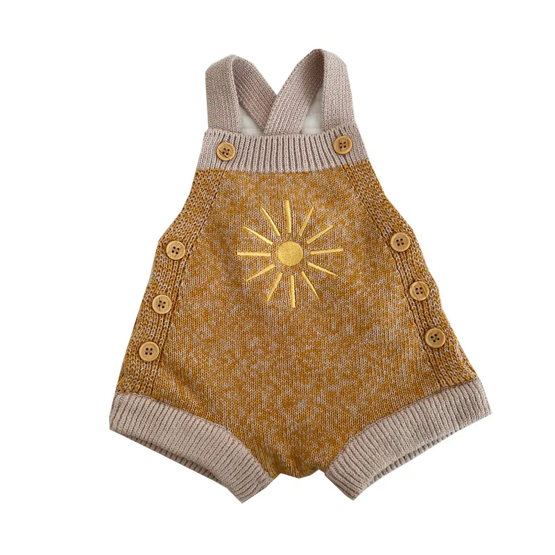 

Young Children European and American Style Going Out Onesies Romper Climbing Clothes