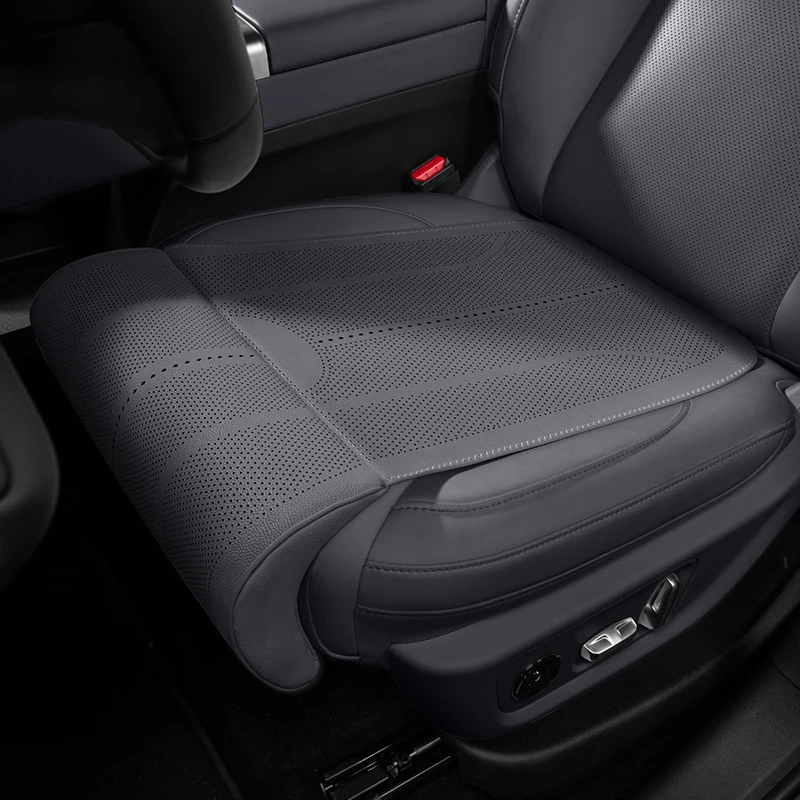 Car seat cushion with leg support universal extension pad
